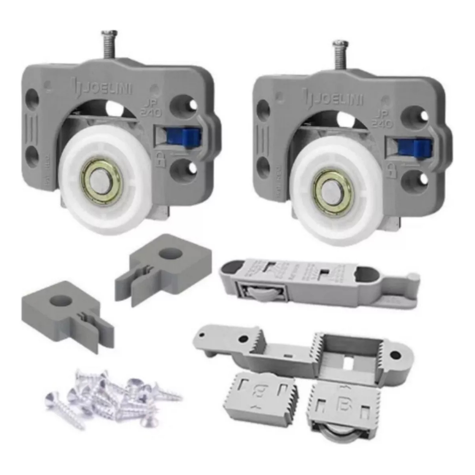 Kit Joelini Jp240 Para Porta Correr Guia Normal