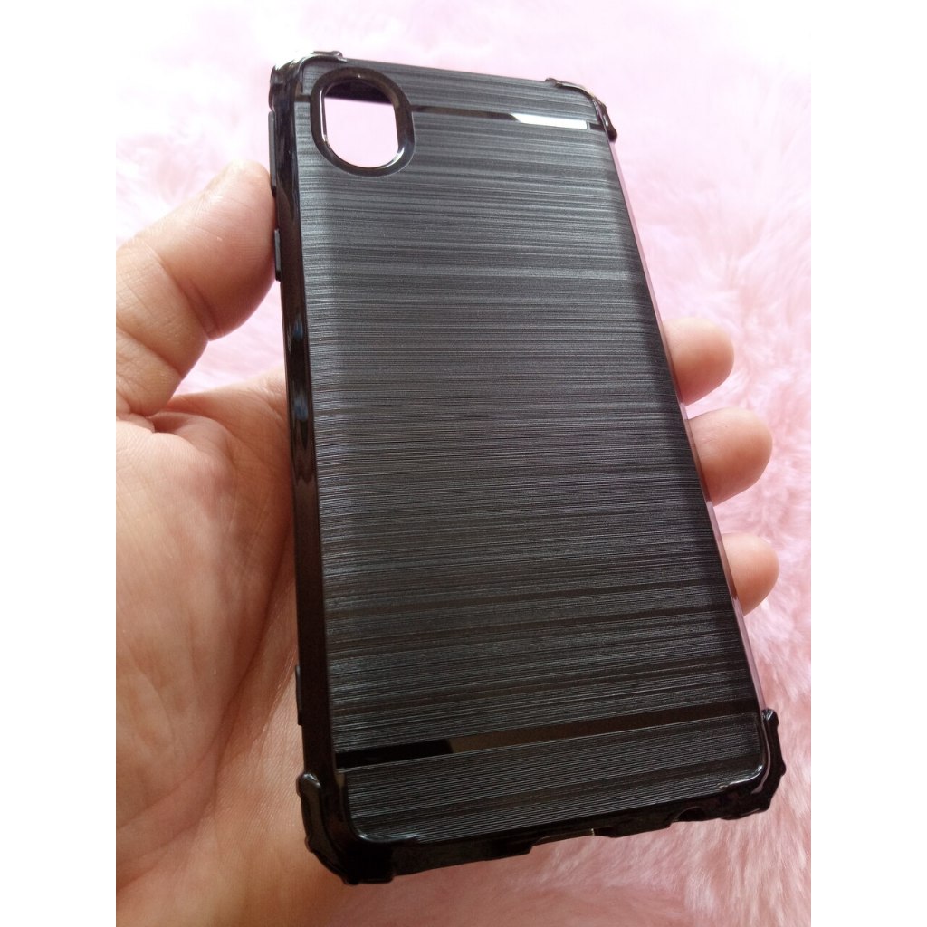 Capa preta + Película de Vidro 3D Full Cover Tela Toda para Samsung Galaxy A01 Core A013 Capinha Case Antishock Impacto