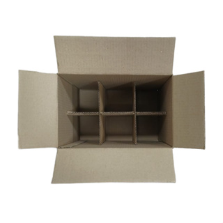 10 Caixas de Papelão Transporte de Bebida Vinho Espumante Cachaça  - 6 Garrafas em Oferta na Shopee