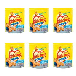 Kelco KIT Keldog + Crok Biscoito Original 400g - 6 Unidades em Oferta na Shopee
