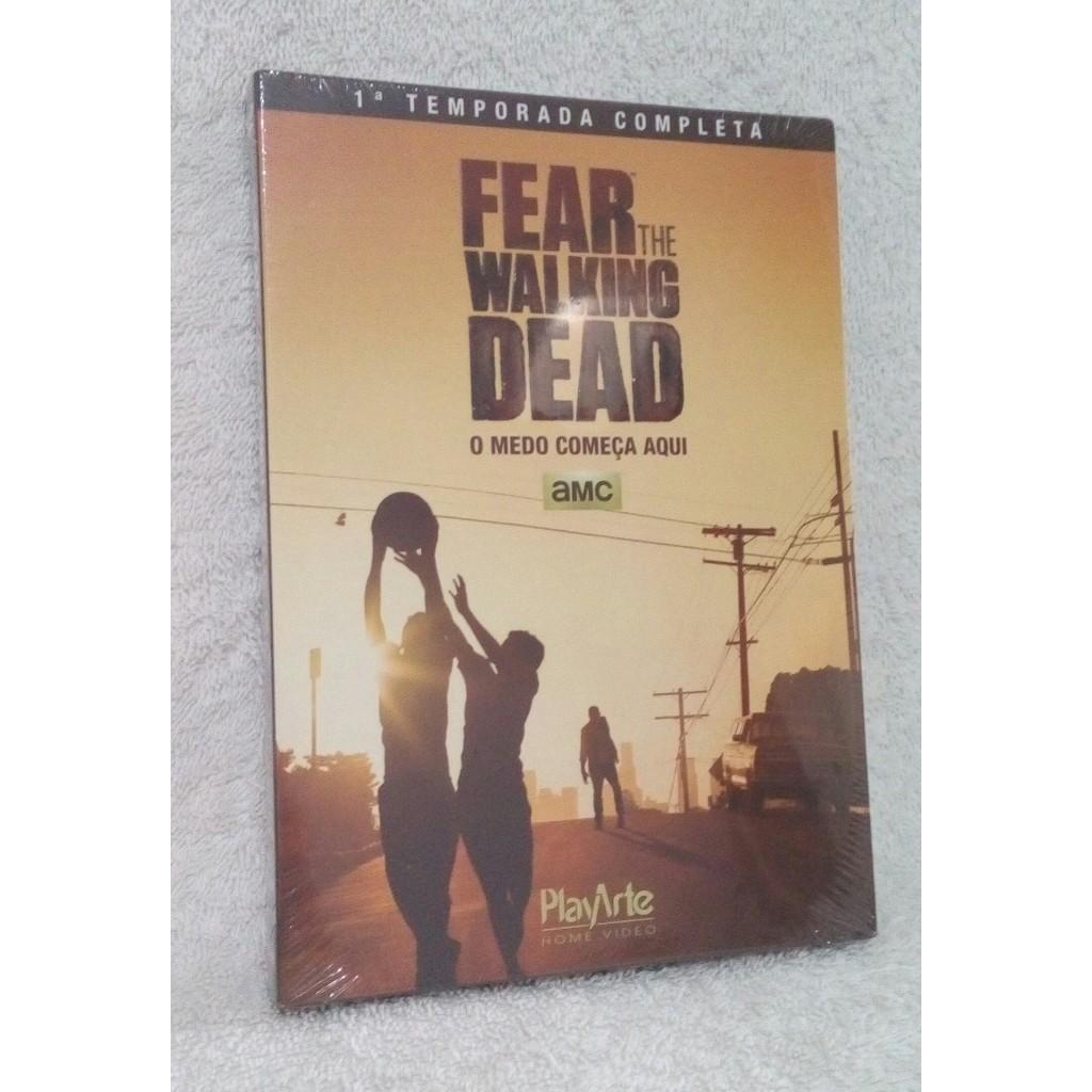 DVD - Fear The Walking Dead - 1a Temp Completa - Original - Novo - Lacrado