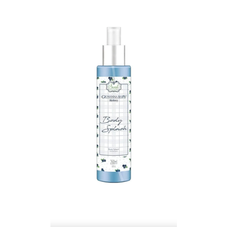 Combo 02 Body Splash Giovanna Baby Blueberry 260ml