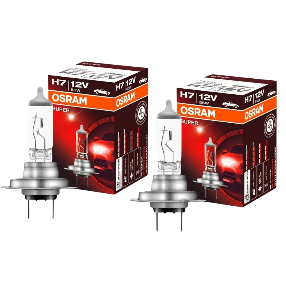 Par Lampada H7 12v Nightbreaker Silver 100% + Luz Osram em Oferta na Shopee