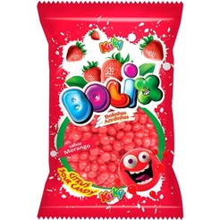 Bolix Balas Bolix Azedinha Sabor Morango 500g Kuky