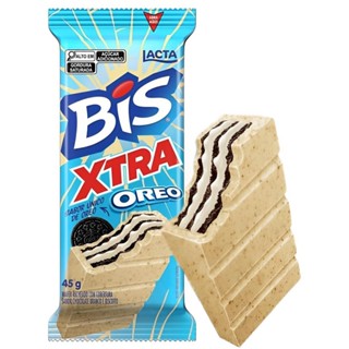 Chocolate Bis XTRA Recheado Oreo 45g Lacta em Oferta na Shopee