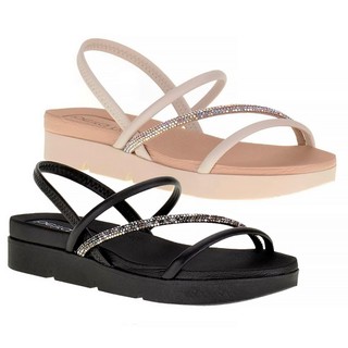 Sandalia Feminina Flat Tiras Beira Rio 8387530 em Oferta na Shopee