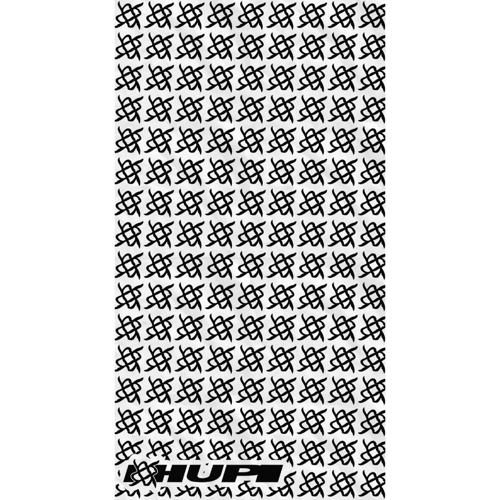 Bandana Ciclismo Hupi Symbol Cinza