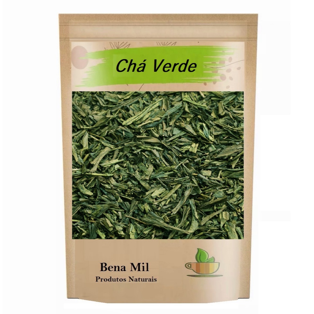 Chá Verde Folha 1Kg - Safra Nova em Oferta na Shopee
