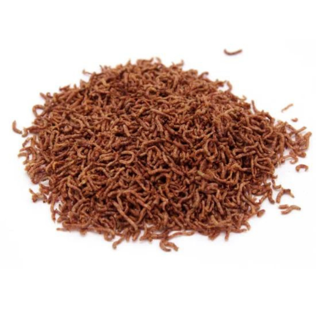Ração Bloodworm Liofilizada Alimento Natural Para Peixes
