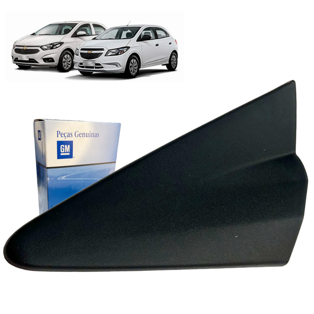 Acabamento Moldura Esquerdo Retrovisor Onix Prisma 2013-2021