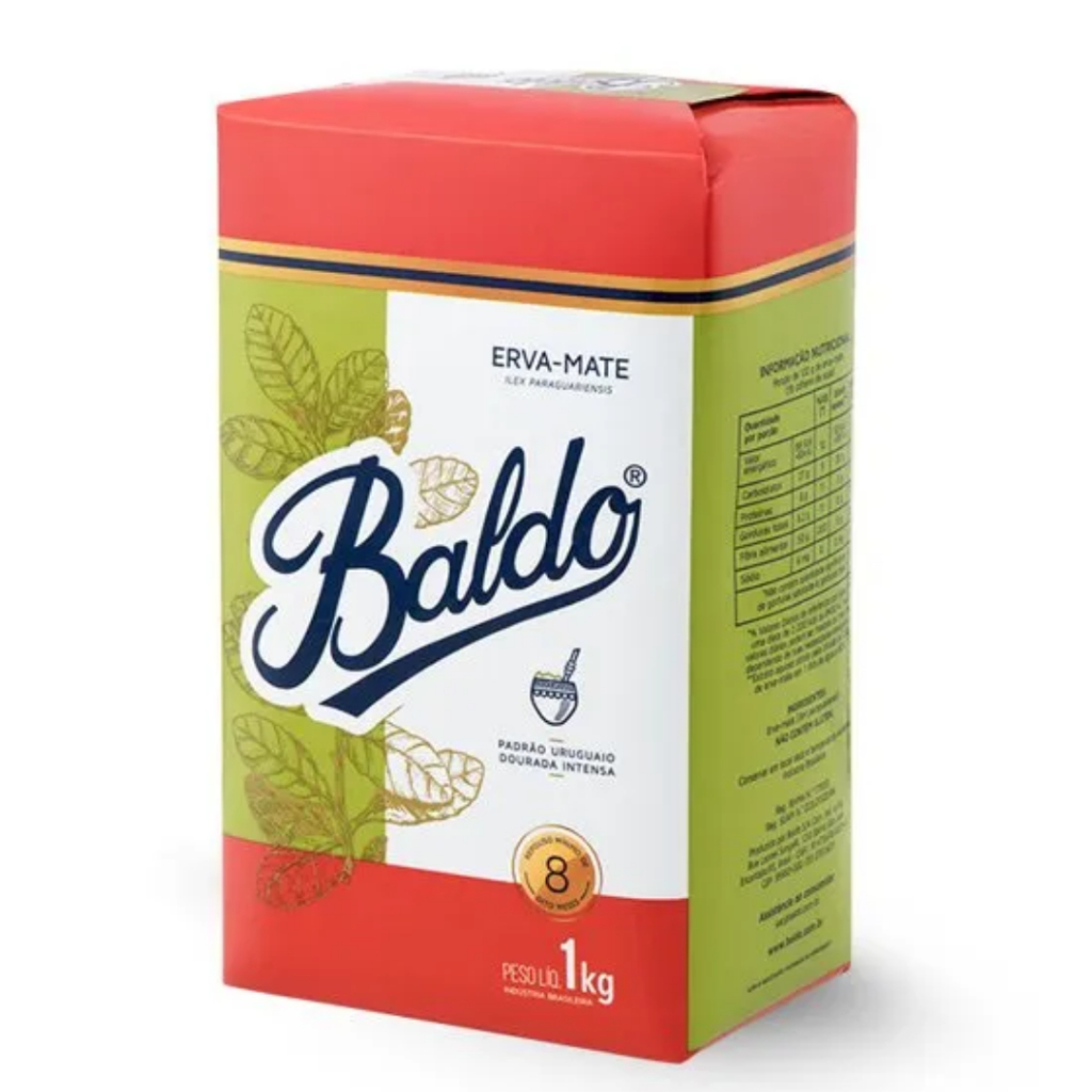Yerba Mate Baldo 1kg Erva Mate Chimarrão