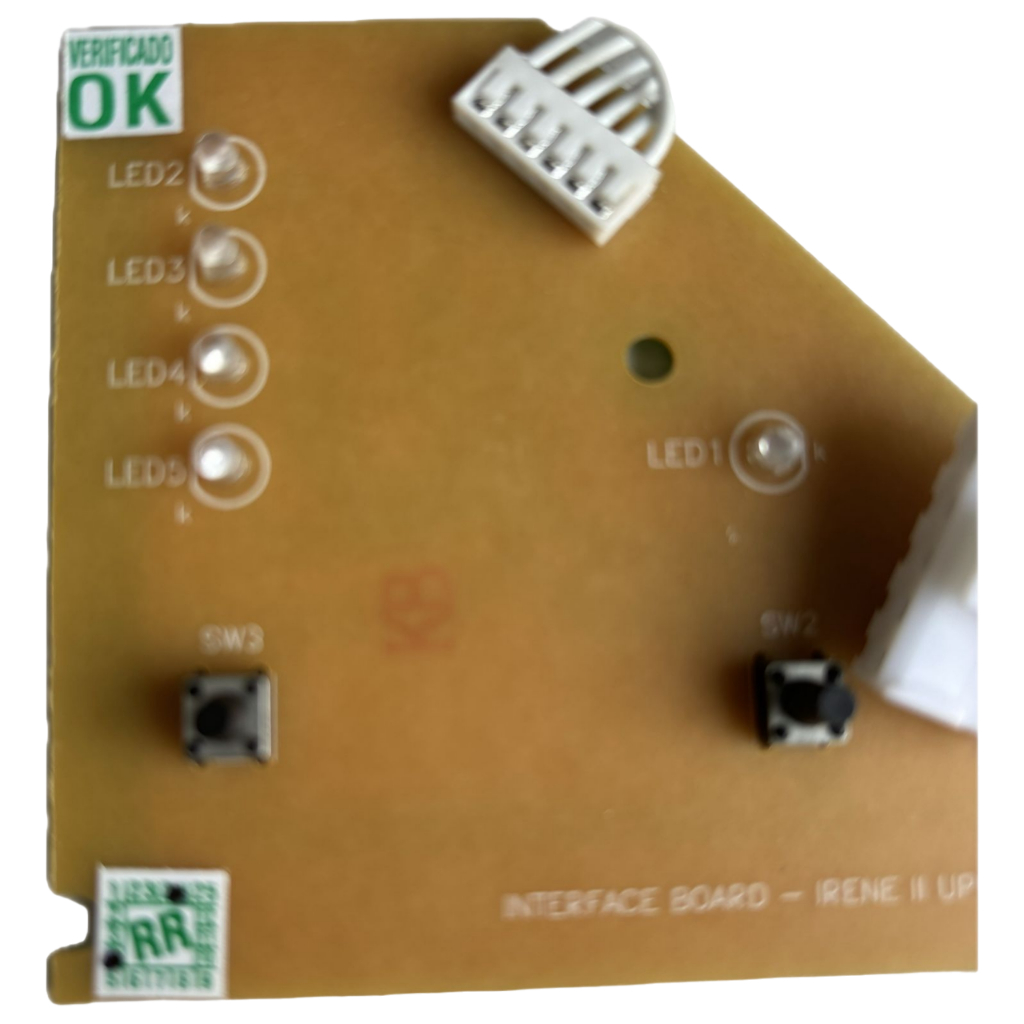 Interface Electrolux Lte12 Com Chicote Led Verde 64502207