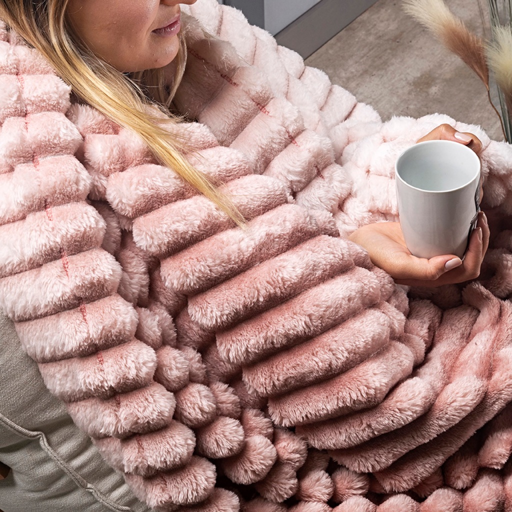 Cobertor Queen 320gr m² Grosso Flannel Utrasoft Aveludado 2,40m x 2,20m - Fluffy | Willow