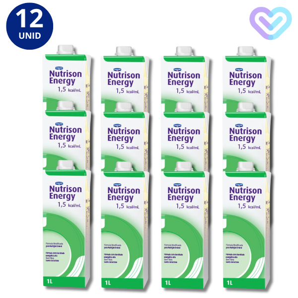 Kit 12x Nutrison Energy 1000ml Danone em Oferta na Shopee