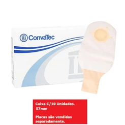 Caixa c/10 Bolsas De Colostomia 57mm Opacas SurfitPlus Convatec