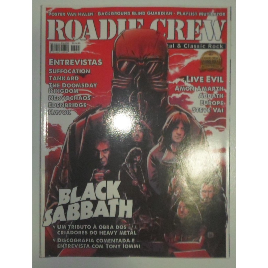Revista Roadie Crew No 222