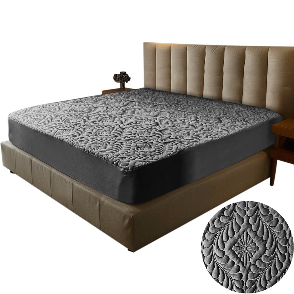 Capa Para Colchão Impermeavel Matelado Com Elastico - MaYu Pires em Oferta na Shopee