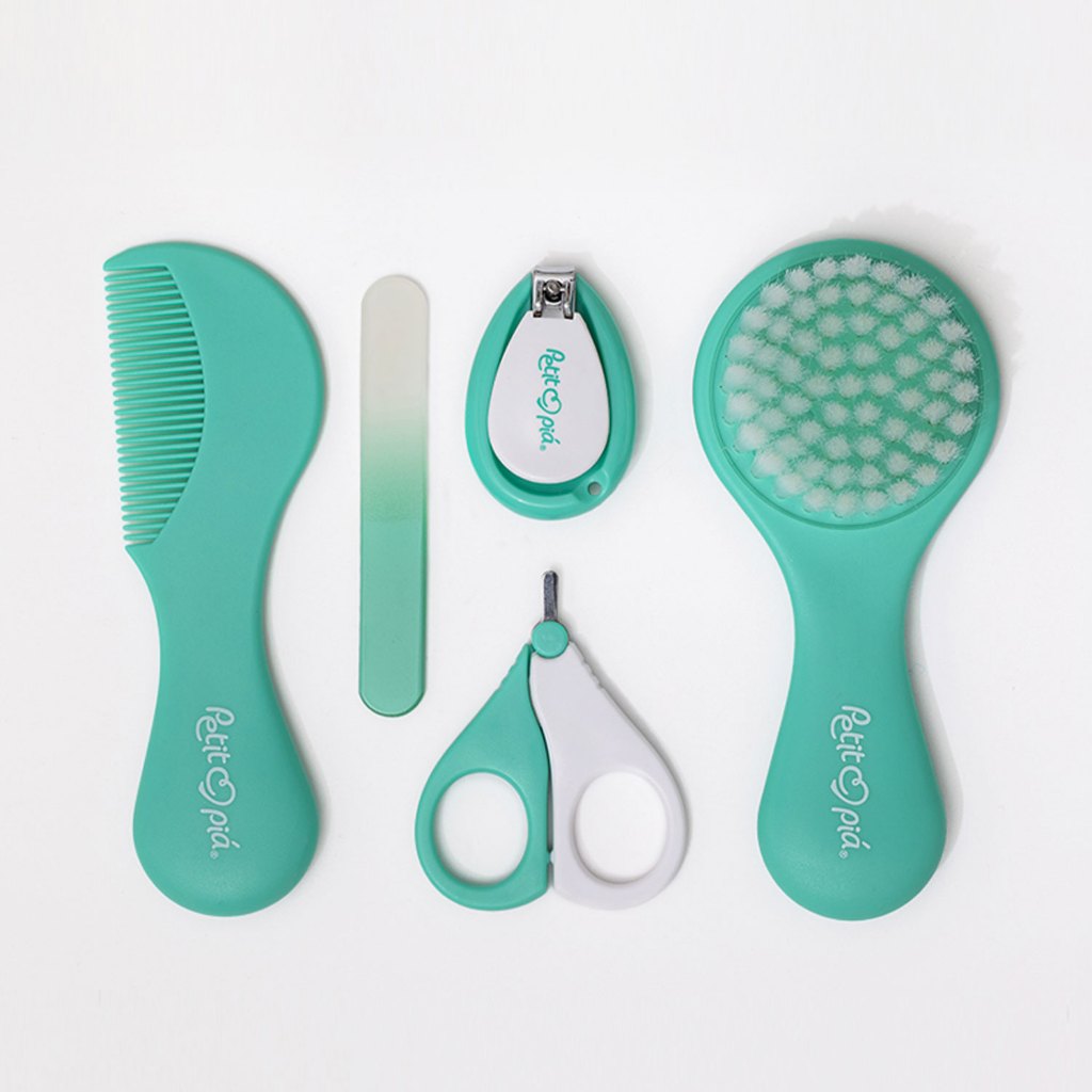 Kit de Cuidados & Higiene Bebê 5 Peças Petit Piá