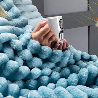 Cobertor Queen 320gr m² Grosso Flannel Aveludado 2,40m x 2,20m - Fluffy | Willow em Oferta na Shopee