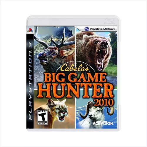 Jogo Big Game Hunter 2010 - Usado - Ps3 - Midia Fisica