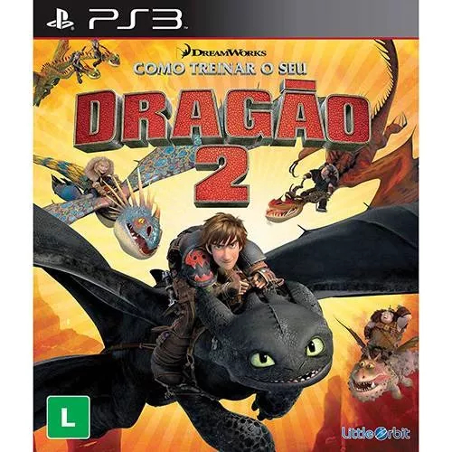 Jogo Como Treinar Seu Dragão 2 - Usado - Ps3 - Midia Fisica