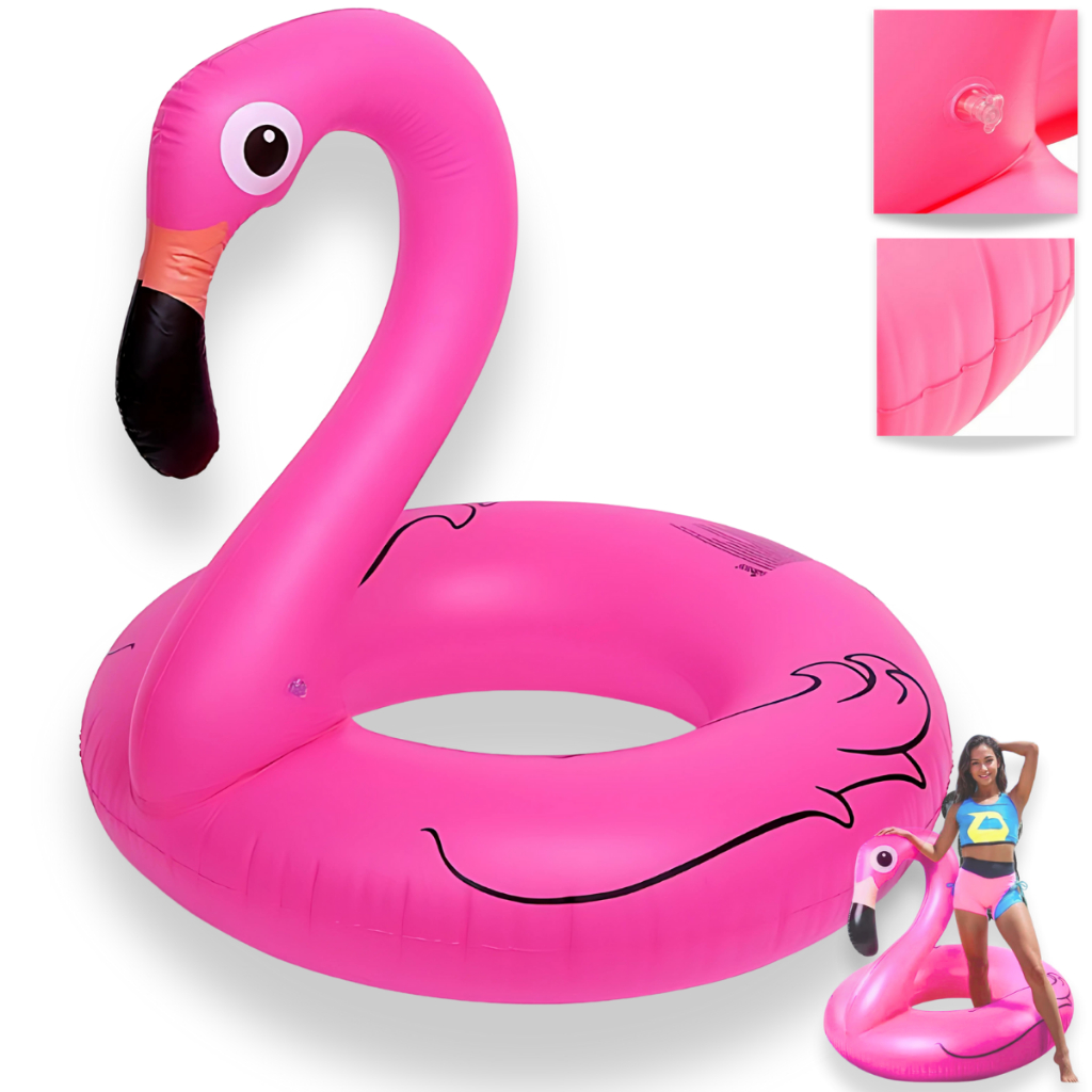 Boia Flamingo Grande 120cm Gigante Linda Pronta Entrega