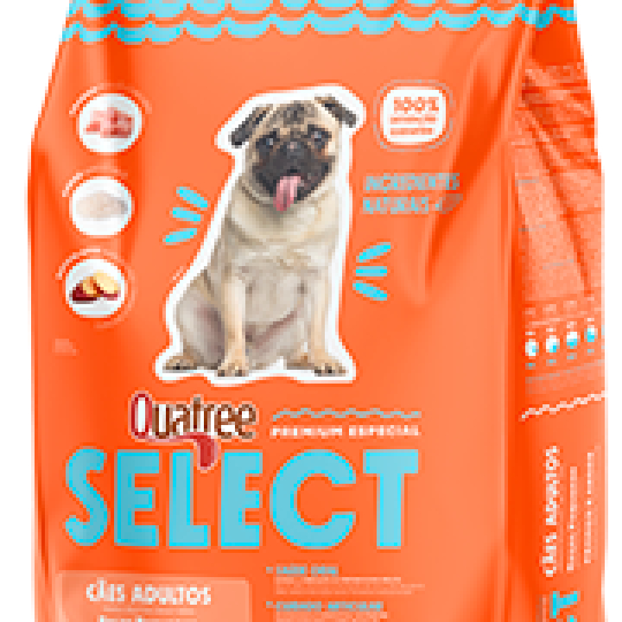 Quatree SELECT raças pequenas Á GRANEL 5KG | Sabor frango, e arroz | SUPER PREMIUM