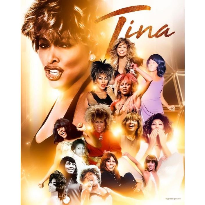 Poster Tina Turner - Cantora - Tina Turner