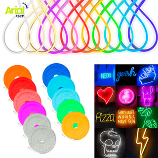 Fita Led Neon Alto Brilho 5m Corte 2,5cm Flexivel Siliconada 12v em Oferta na Shopee