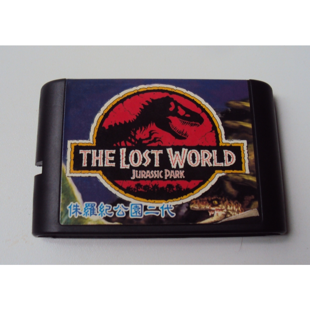 The Lost World Jurassic Park para Mega Drive - Funcionando - Usado