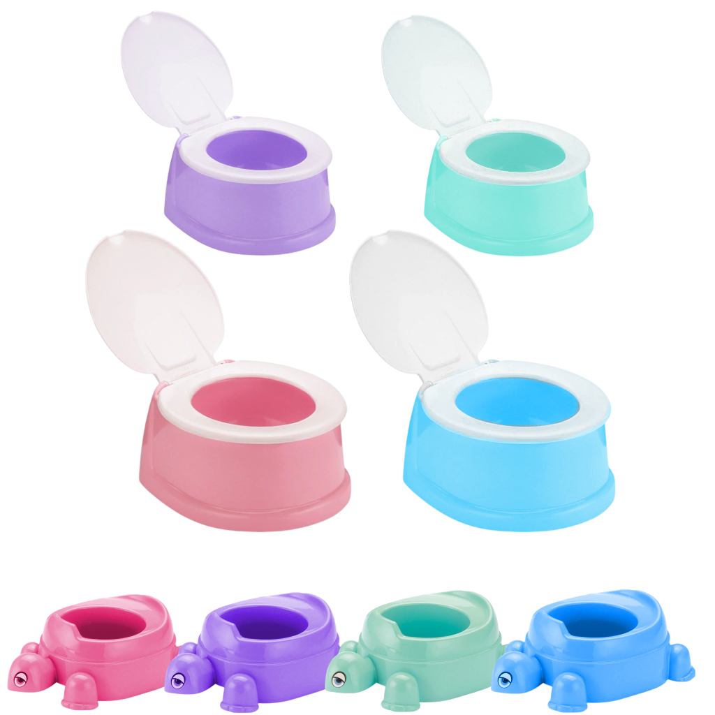 Troninho Assento Infantil Pinico Peniquinho Neném 900ml Desfralde c/ Tampa ou sem Tampa