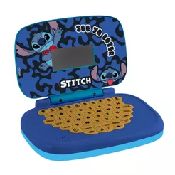 Laptop Infantil Educativo Stitch Bilíngue 6 atividades Candide