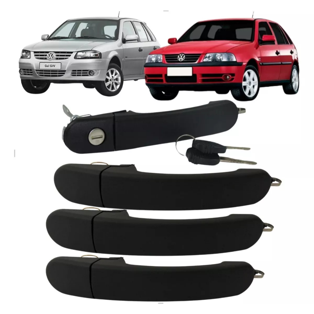Kit Maçaneta Externa Gol G3 G4 4 Portas 1999 2000 Até 2014 em Oferta na Shopee