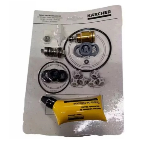 Kit Reparo da Bomba + Stop Total + By-Pass Karcher HD 585 / HD 555