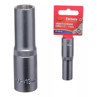 Soquete Pito Longo 1/2 X 13mm Estriado Profissional em Oferta na Shopee