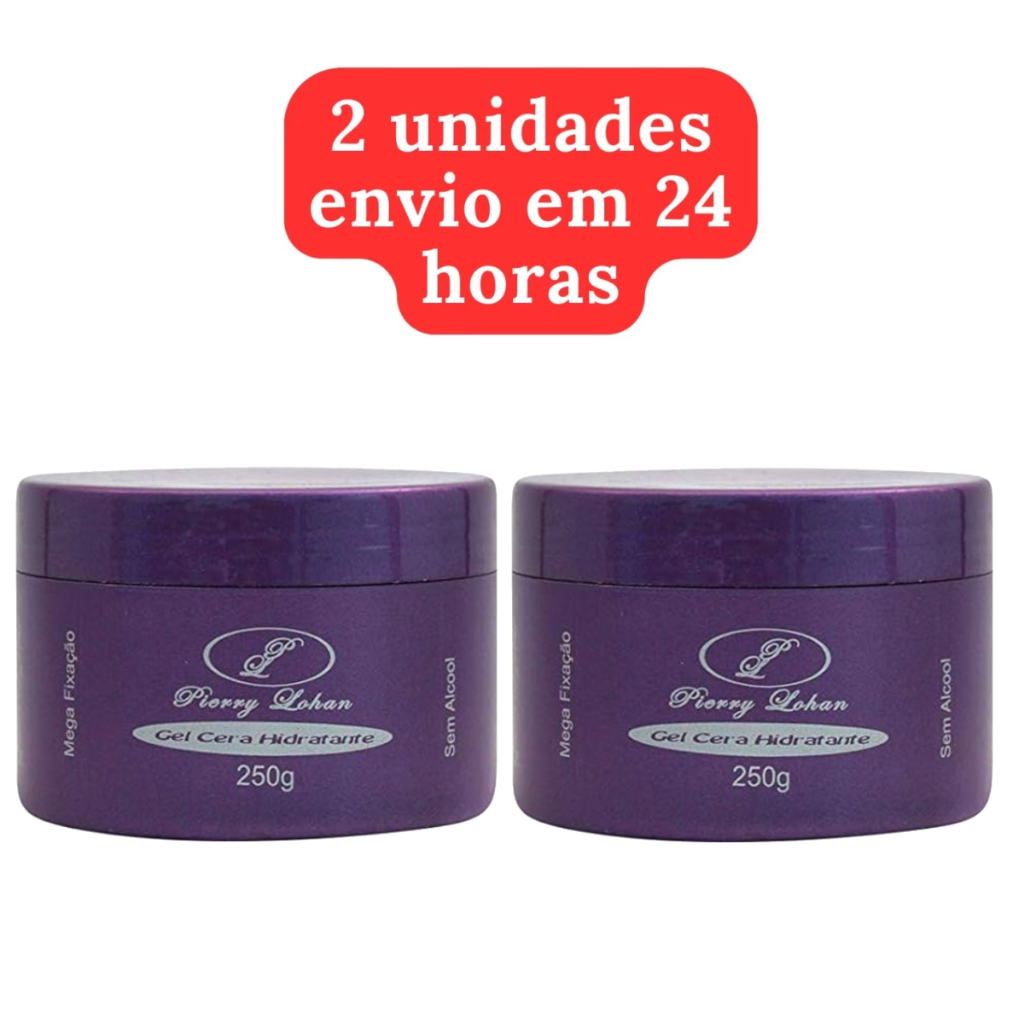 Kit 2 Gel Cera Pierry Lohan 250g - Envio em 24horas