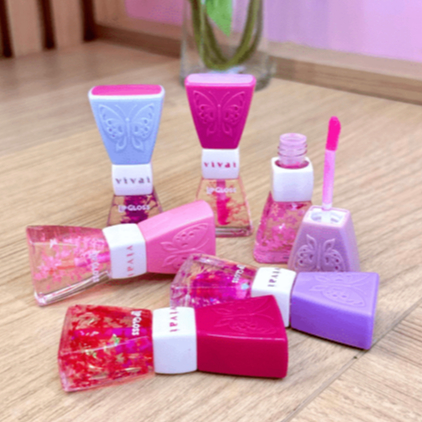 Kit C/6 Gloss Labial Vivai Laço em Oferta na Shopee