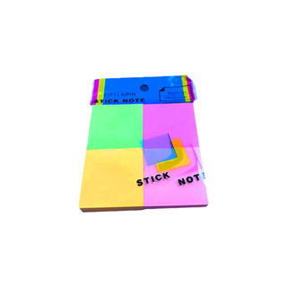Kit 4 Bloquinhos Adesivos Stick Notes 36x36mm 100 Folhas Coloridas Neon em Oferta na Shopee