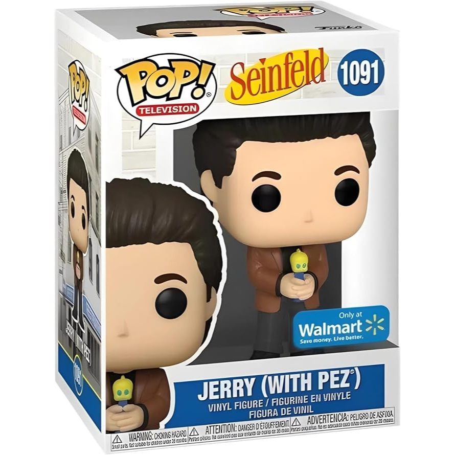 Funko Pop Jerry (with Pez) 1091 Walmart Exclusivo Seinfeld