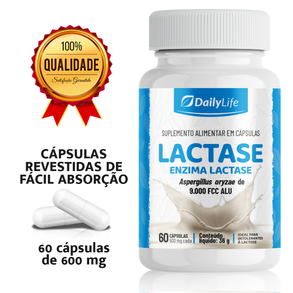 Enzima Lactase 9.000 FCC Enzima Lactose | DailyLife