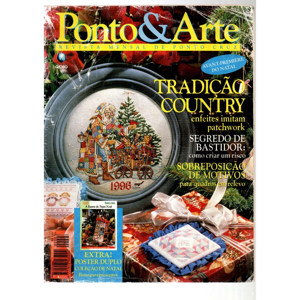 Revista Ponto E Arte, Revista Mensal De Ponto Cruz, Nº 03