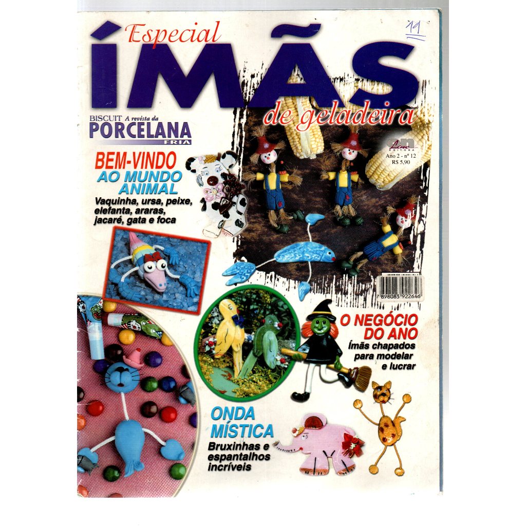 Revista Especial Ímãs De Geladeira, Ano 2, Nº 12