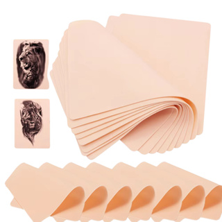 1/5/10 Pele Sintética Lisa Treino Tatuagem Micro pigmentação Microblading e técnicas de pigmentação em Oferta na Shopee