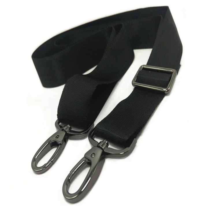 Alça de Ombro Tiracolo Bandoleira Gancho Metal Bolsa Sacola Viagem Airsoft Carabina Espingarda Luxo Nobre