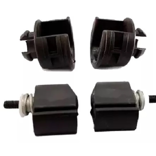 Kit Bucha e pino Dobradiça Tampa Traseira Strada Original Fiat 52148084 - 52148085