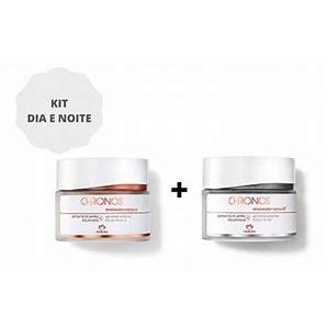 kit Gel creme Antissinais Natura chronos 30+ dia e noite 40g