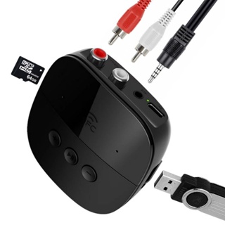 Adaptador Bluetooth Receptor de Áudio + Cabo P2 e RCA USB Cartão TF Para Som Antigo TV Amplificador em Oferta na Shopee