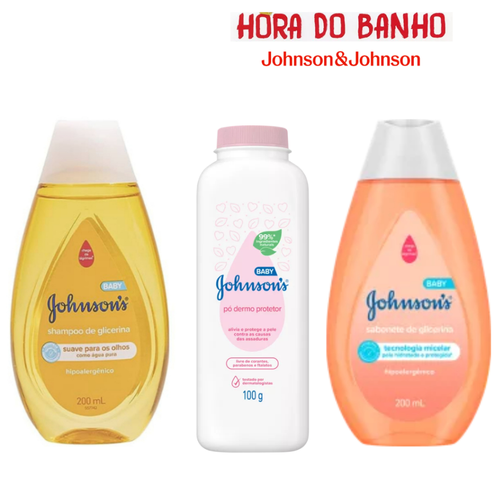 KIT 2 TALCO JOHNSONS BABY 100g cada