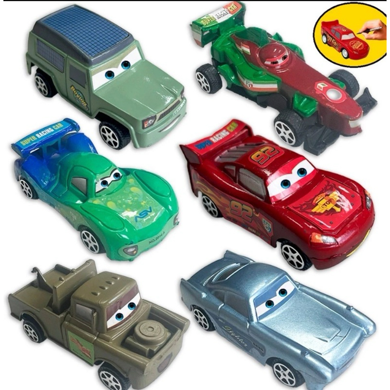 Brinquedo Kit 6 Carrinhos Diversão Garantida . Frete Grátis Envio Rápido