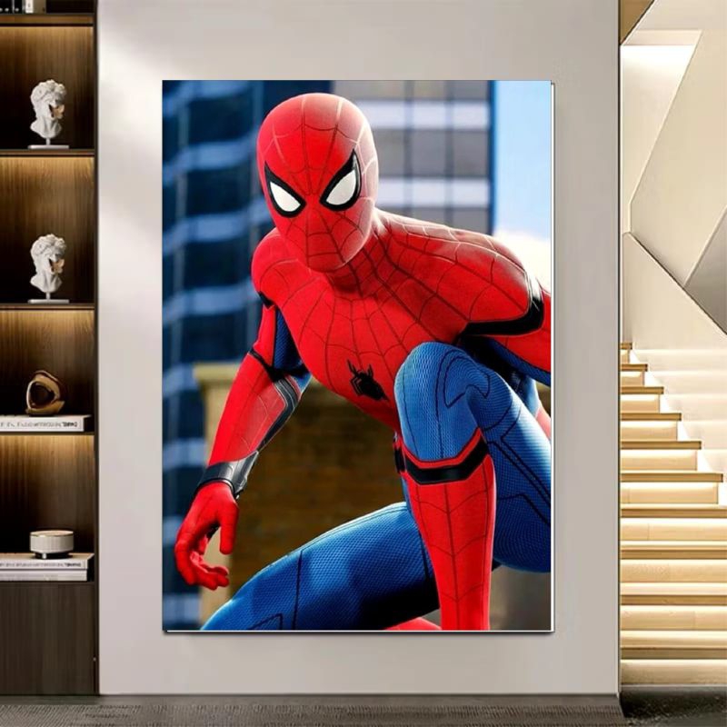 Quadro homem aranha ALTA RESOLUÇÃO spider man quarto menino infantil super heróis desenho filme